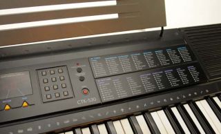 Keyboard Orgel Midi Klavier CASIO CTK 530 64 Sounds natürlicher Klang