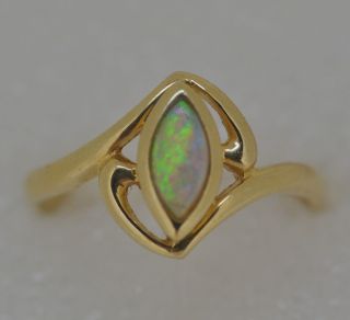 Opal, shöner Ring #53, 535er Gold   14K