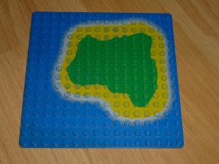 Lego 16x16 City Bauplatte Platte Grundplatte Piraten Blau Insel blue
