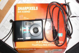 SHARPIXELS SH 538HD 12 Mega Pixel, 8x Digital Zoom , 2,5 