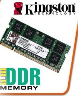 DDR RAM Kingston 1GB S0 DIMM z.B. T42 IBM