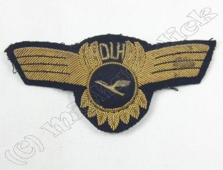 Schirmmützen Kokarde, Abzeichen, Lufthansa, Schwinge,2.WK/541