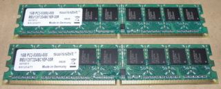 MB Swissbit MEU12872D4BC1EP 30R DDR2 PC2 5300U 555 PC667 DDR 2