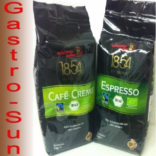 SCHIRMER Transfair Bio Espresso Café Creme 2 kg Bohne(1Kg/12,95