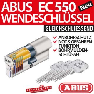 ABUS Schließzylinder gleichschließend EC550 EC 550