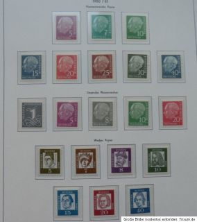 Super Bund Sammlung 1949 2000   mit Posthorn ** / MNH 