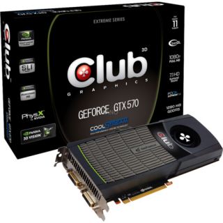 Club 3D GeForce GTX 570 CoolStream NVIDIA Grafikkarte