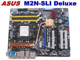 ASUS M2N SLI DELUXE Nforce 570 PCI E AM2 MOTHERBOARD SL 0610839139231