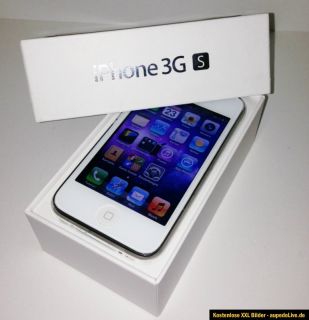 Apple iPhone 3GS 16 GB Weiss (Ohne Simlock) Smartphone Neues Display
