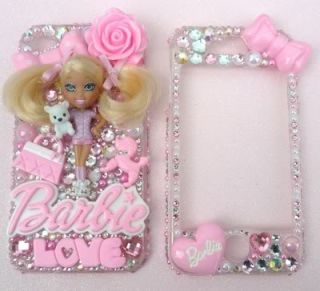Mini Barbie Love Slippers Teddy Bear Dog Eyeshadow Fits i Phone 3 4