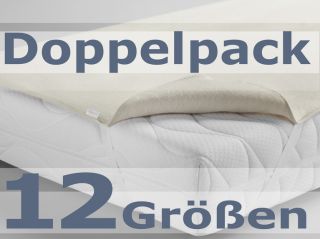 Dormisette Molton Matratzen Auflage Schutz vor Verunreinigungen Pack