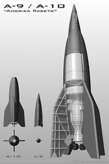 V2 (A4) Rakete + Triebwerk 2 Fotos