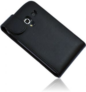 Samsung Galaxy Ace Plus Premium Handytasche Flip Case Schutzhülle PU