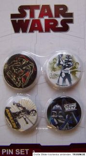 Star Wars Clone Wars Button Buttons Anstecker Pins Party Fan