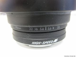 Sigma UC ZOOM 70 210 mm Objektiv 14 5,6 für Minolta Kameras