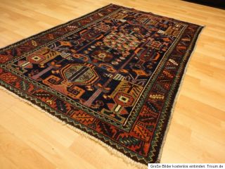 Antiker alter Malayer 155x105 Carpet Orient Teppich Tappeto Tapis Rug