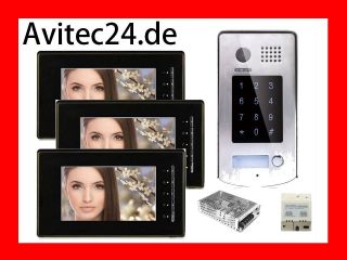 Zahlencode Türöffner Video Türsprechanlage DT 596KP 3St