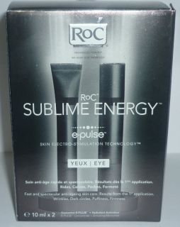 ROC Sublime Energy E Pulse Augenpflege 2 x 10 ml ( 1 Set  19,90 € )