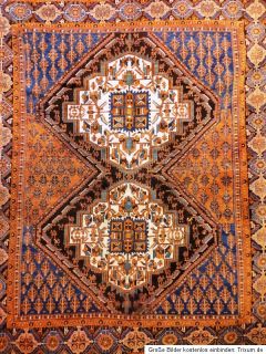 Antiker alter AFSCHARI KAZAK Carpet Orient Teppich Tappeto Tapis Rug