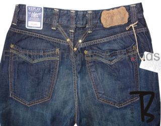 Replay Boyfriend Jeans WV582 CAJUN blue W25/L34 NEU