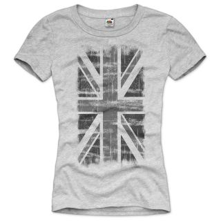 ENGLAND Union Jack Damen Vintage T Shirt Britain Flagge United Kingdom