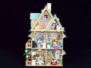 Puppenhaus Dollhouse Miniatur Love Song of Season DIY Spielzeug
