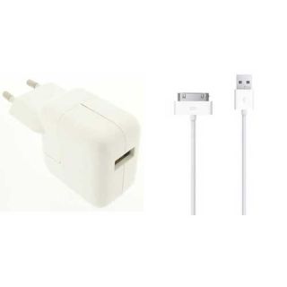 Apple USB Netz Adapter Ladekabel Ladegerät A1357 MA591G Weiß für