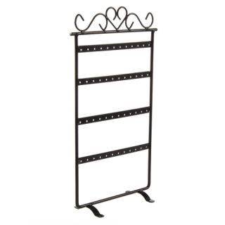 New 48 Hole Earrings Jewelry collection Display Showcase Rack Metal