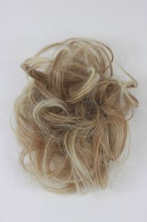 Haarteil Scrunchie Scrunchy Haarband Haargummi Blond Mix YZF 3054HT