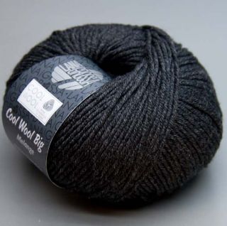 Lana Grossa Cool Wool Big 618 antrazit 50g Wolle