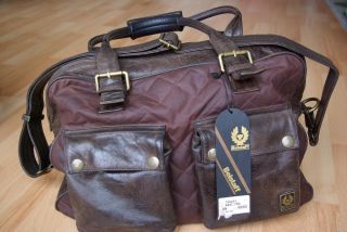 BELSTAFF Tour Bag Wax Travel Bag antique dark brown NP 609 €