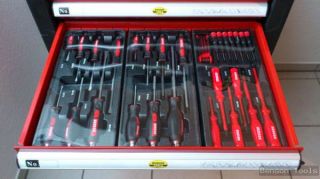 Werkstattwagen / Werkzeugwagen Benson Tools inkl. Werkzeug +++NEU