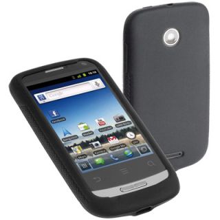 Black Silikon Case für Huawei Ideos X3 Tasche Schutz Hülle Silicon