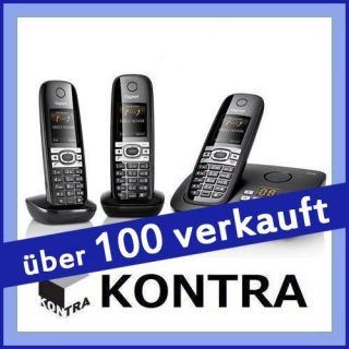 GIGASET C610A TRIO SCHNURLOS TELEFON OVP C 610 A 0609613618079