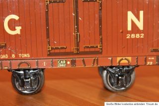 Märklin 2882 GNR Spur1 englischer gedeckter Güterwagen Spur 1