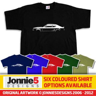RETRO 70s FORD CAPRI MK1 RS 3100 STYLE T SHIRT   CHOOSE FROM 6 COLOURS