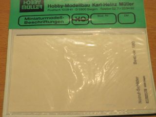 Müller Beschriftungen Notrufschilder Art.180