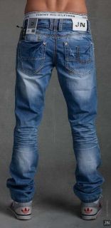 Jeansnet JN 2056 Streetwear Wash Coole Jeans Fette/Dicke Nähte Top