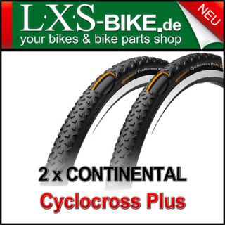 Continental Cyclocross PLUS Falt, Reflex Reifen 28  35 622 schwarz