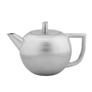 LEOPOLD Teekanne neu Edelstahl Tee mit Sieb Teeservice Tee Kanne Kanne