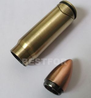 NEW BULLET GUN METAL CIGAR CIGARETTE PIPE LIGHTERS