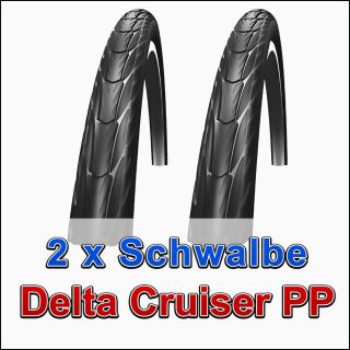 Delta Cruiser PP Draht Reifen 28 x 1 1/2  40 635 schwarz