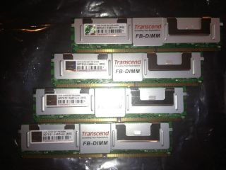 2GB (8GB) Transcend DDR2 667 Fully Buffered RAM (FB DIMM)