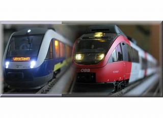 In comparing with other brands railcar / Dieseltriebzug, Fleischmann