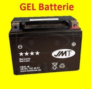 GEL Batterie YB4L B MBK EW50 EW Stunt Target 50