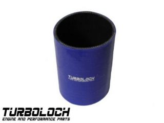 Silikonschlauch ID 80mm L100mm 3 lagig blau / silicone hose blue