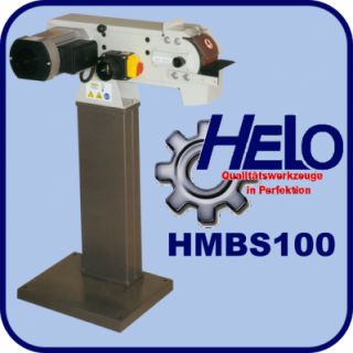Helo HMBS 100 PROFI Schleifmaschine Bandschleifer Metallbandschleifer