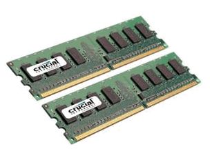 Crucial CT2KIT25664AA667 4GB DDR2 SDRAM Memory Module