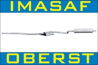 IMASAF Auspuff MSD + ESD MERCEDES W114 200 220 230/4