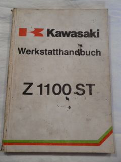 Wi654* Kawasaki Werkstatthandbuch Z 1100 ST